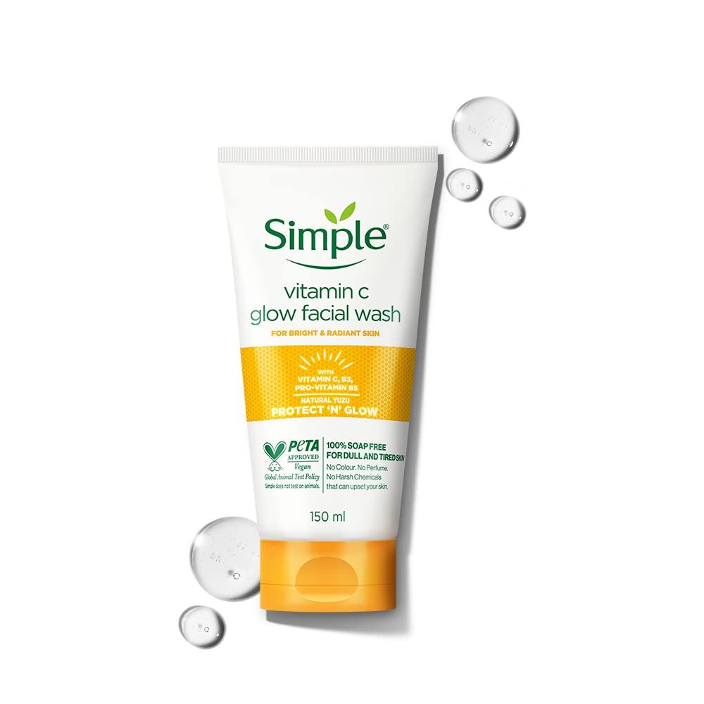 Simple vitamin c facewash